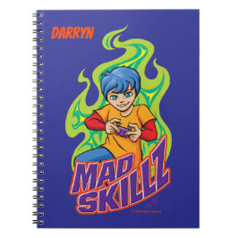 Personlig Mad Skillz-spel Anteckningsbok