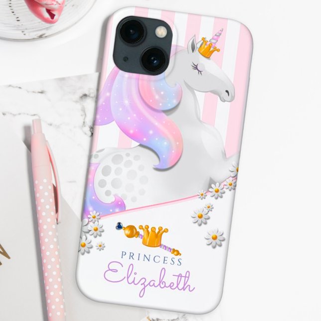 Personlig Magic Rosa Unicorn Fodral-Mate iPhon (Skapare uppladdad)