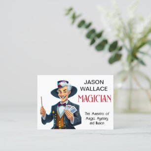Personlig Magicians Affärskort Visitkort