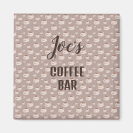 Personlig Magnet för Kaffe Bar Station