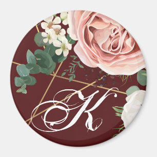 Personlig Magnet Geometric Garden Ro Vin