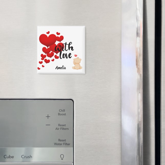 Personlig Magnet Med Kärlek (In Situ (Fridge))