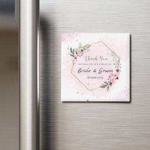 Personlig Magnet Wedding Favors for Guest