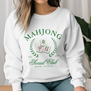Personlig Mahjong Social Klubb T Shirt
