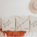 Personlig Maid of honor Cute Script Toc Bag Tygkasse<br><div class="desc">Vi lägger alltid till nya mönster varje dag!</div>