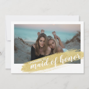 [Personlig] Maid of honor Frieri fotokort Inbjudningar