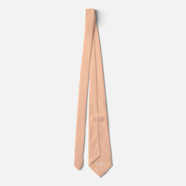Personlig Maize Bröllop Groom Neck Tie Slips (Baksida)