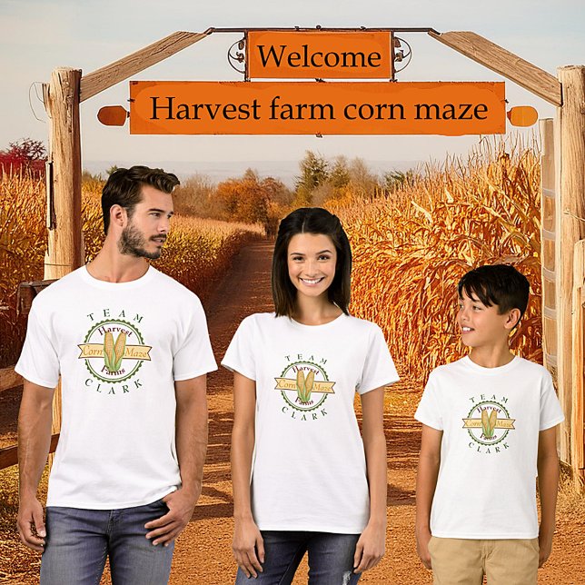Personlig Maj maze-familjteam T-Shirt (Skapare uppladdad)