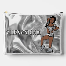 Personlig majorett dansare flytande silver #1