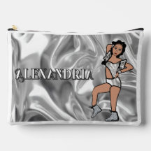 Personlig majorett dansare flytande silver #2