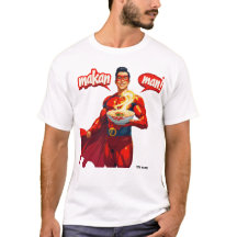 Personlig Makan Man - Singapore Unisex T-shirt