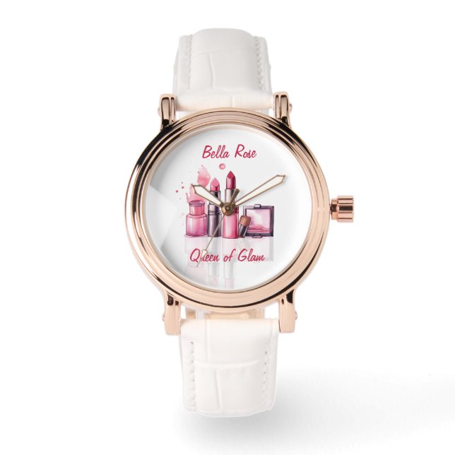 Personlig Makeup Artist Makeup Artist Gift Armbandsur (Framsida)