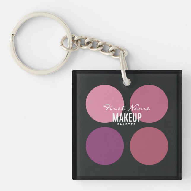 Personlig Makeup Palette Gift Bag Stuffers Keyc (Framsidan)