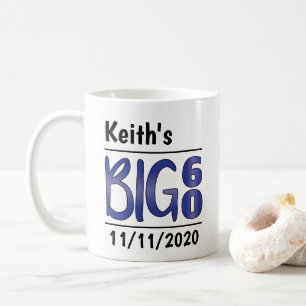 Personlig Male "Big 60" Mugg