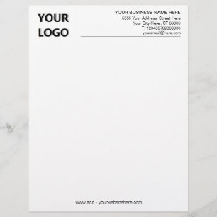 Personlig mallen Business Letterhead Brevhuvud
