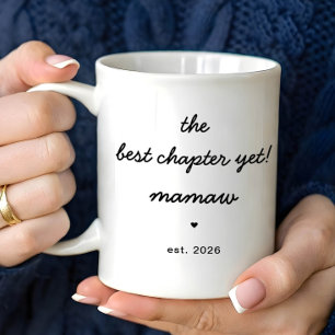 Personlig Mamaw-mugg Bästa Kapitlet Än Kaffemugg
