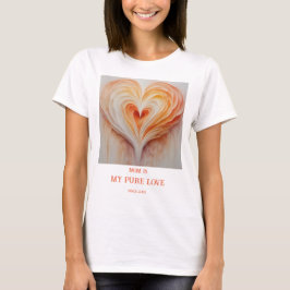 Personlig Mamma är min Kärlek T Shirt