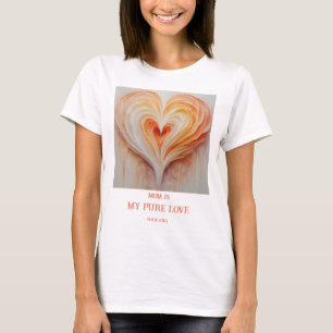 Personlig Mamma är min Kärlek T Shirt