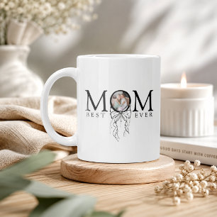 Personlig mamma bästa någonsin Foto Kaffemugg