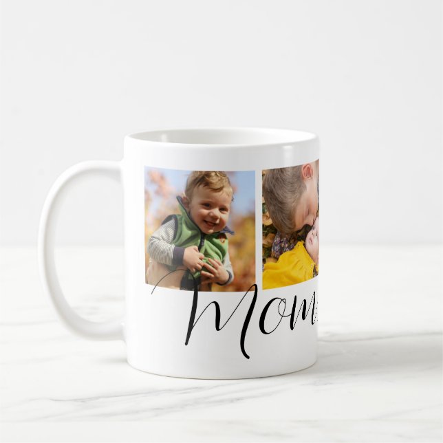 Personlig Mamma, det sötaste Namn finns foto Kaffemugg (Vänster)
