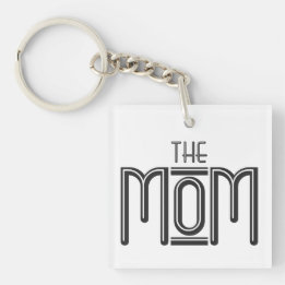 Personlig Mamma Enkel svartvit text
