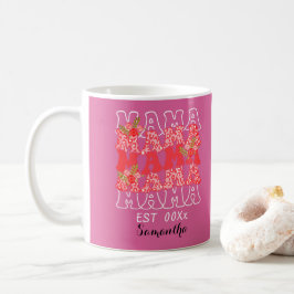 Personlig mamma EST-brev mors dag Kaffemugg