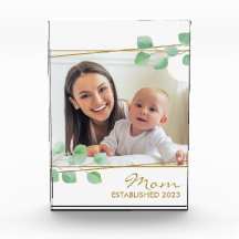 Personlig Mamma Etablerade Eleganten Guld 20XX