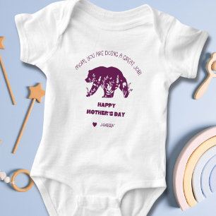 Personlig Mamma gör ett Underbart jobb T Shirt