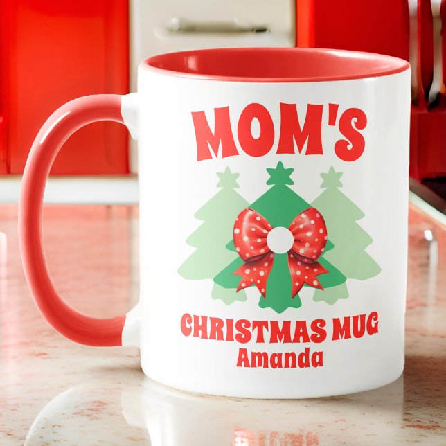 Personlig Mamma jul Mugg (Skapare uppladdad)