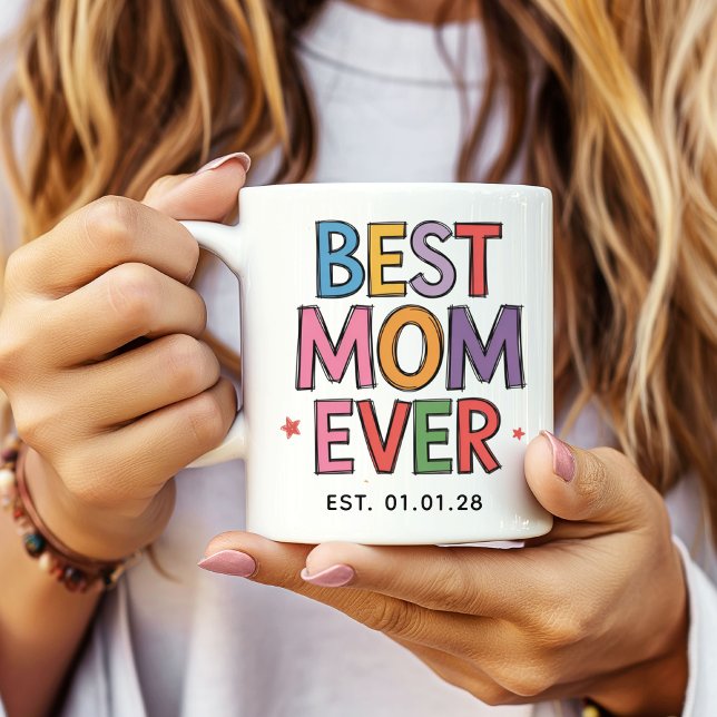 Personlig Mamma Kaffe Mugg Bästa Mamma Någonsin Pr (mothers day mug gift, first mothers day mug, birthday gift mug mom, christmas gift mug mama,)