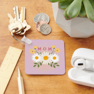 Personlig Mamma Keychain Mor Dag Nyckelring