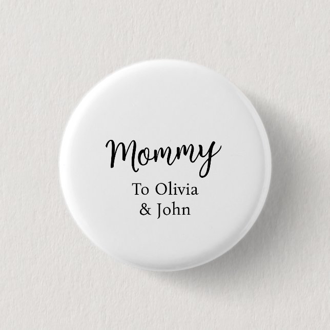 Personlig Mamma Knapp (Framsida)