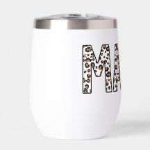 Personlig MAMMA Leopard Print Est.