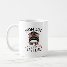 Personlig Mamma Liv Bästa Liv Rufsigt Knut Leopard Kaffemugg