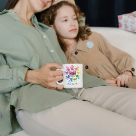 Personlig Mamma med hjärta Kaffemugg