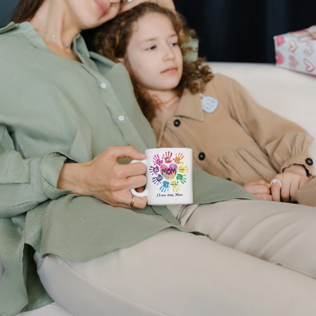 Personlig Mamma med hjärta Kaffemugg (Skapare uppladdad)