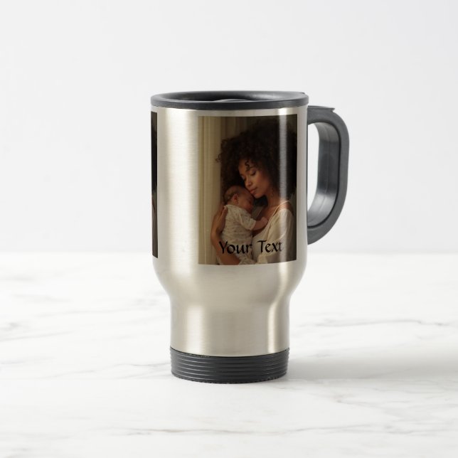 Personlig Mamma och Baby Resemugg (Framsida höger)