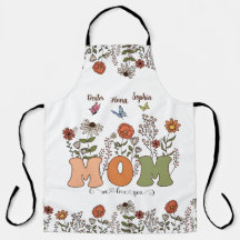 Personlig Mamma och Kids Händer Apron, Anpassnings