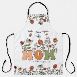 Personlig Mamma och Kids Händer Apron, Anpassnings