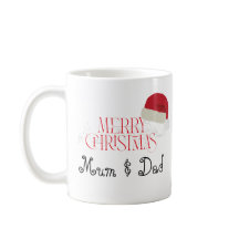 Personlig Mamma & Pappa Foto Mugg - Julpresent