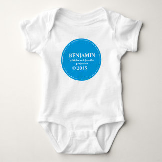 Personlig Mamma & Pappa Production Blue Creeper Tröja