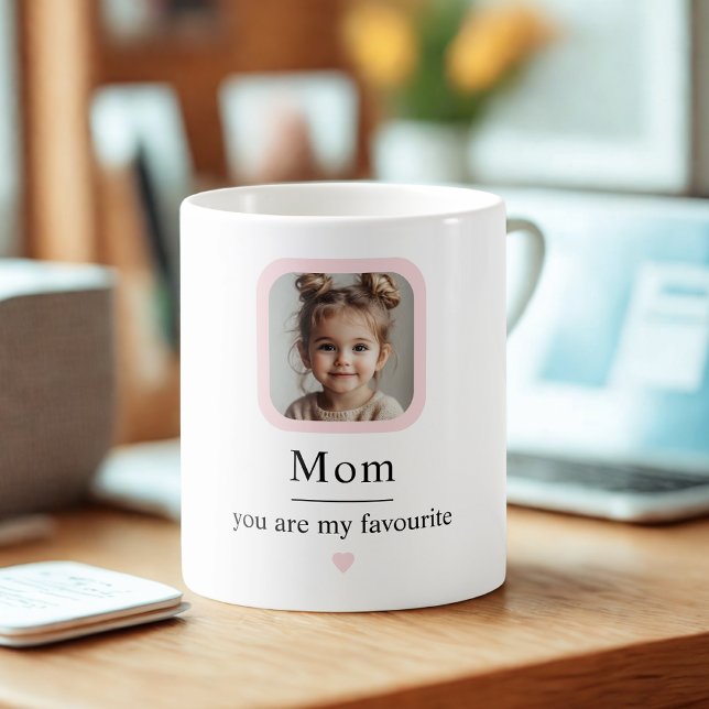 Personlig Mamma Photo Mugg | Du är min favorit (Skapare uppladdad)