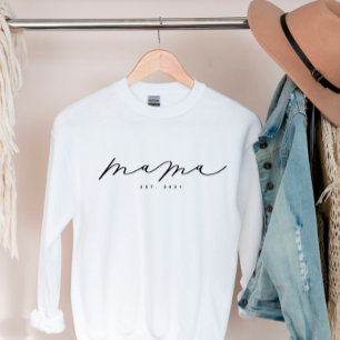 Personlig Mamma Sweatshirt T Shirt
