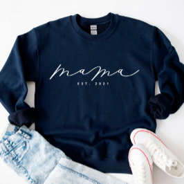 Personlig Mamma Sweatshirt T Shirt