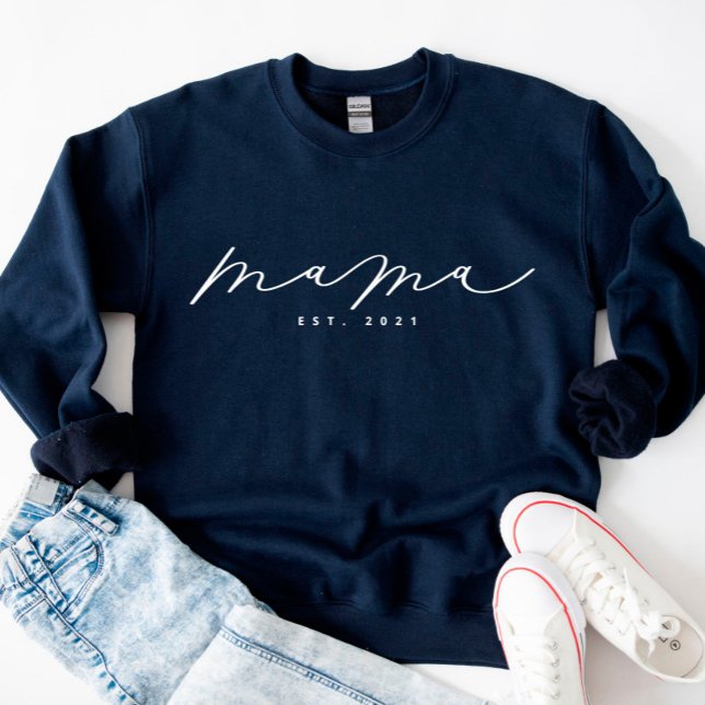 Personlig Mamma Sweatshirt T Shirt (Skapare uppladdad)