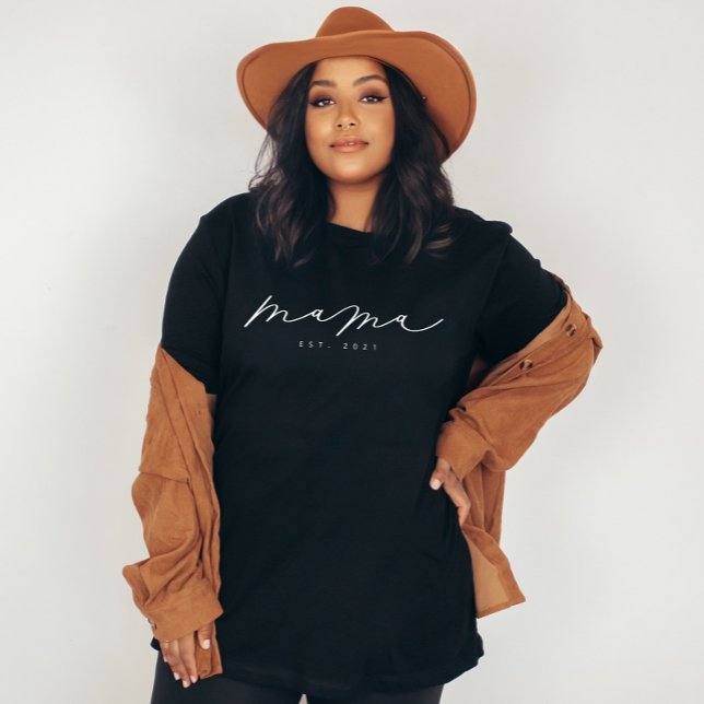 Personlig Mamma T-Shirt (Skapare uppladdad)