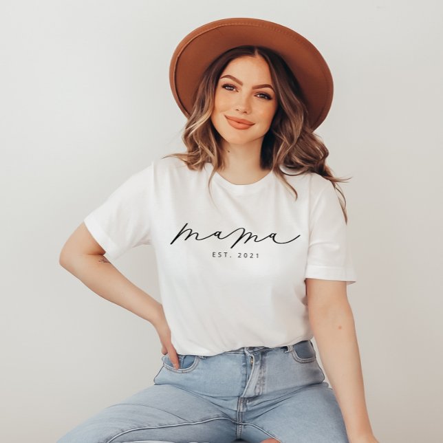 Personlig Mamma T-Shirt (Skapare uppladdad)