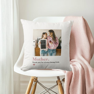 Personlig Mamma Tack Photo Kudde