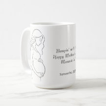Personlig Mamma till BE | Gravid Silhouette -