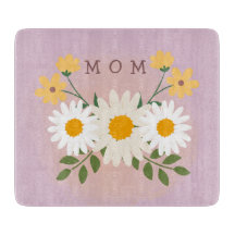 Personlig mammas glasklippbräda mors dag